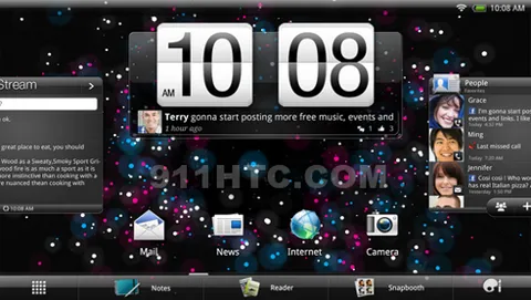 HTC Puccini, tablet 10 pollici con Android Honeycomb