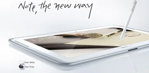 Samsung Galaxy Note 10.1 e Tab 2 vestiti di rosso
