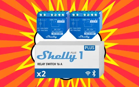 Casa più smart con 2 interruttori intelligenti Shelly Plus a soli 19€ (-43%)