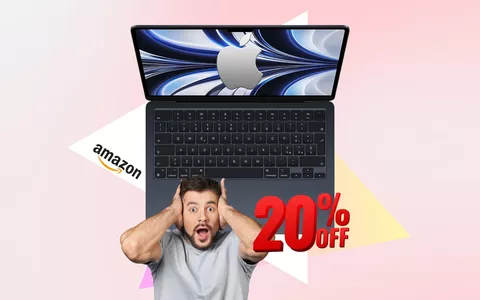 CROLLA DI 330€ il prezzo di MacBook Air su Amazon: POCHI PEZZI DISPONIBILI