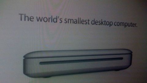 La foto del nuovo Mac mini?