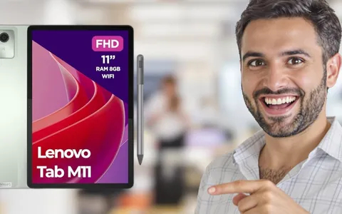 Lenovo Tab M11: con lo sconto Amazon è un tablet BEST BUY