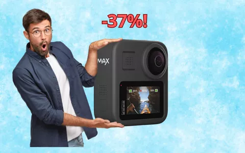 Basta foto e video mossi! Con la fotocamera GoPro Max SCONTATISSIMA immortali le tue imprese come meritano!