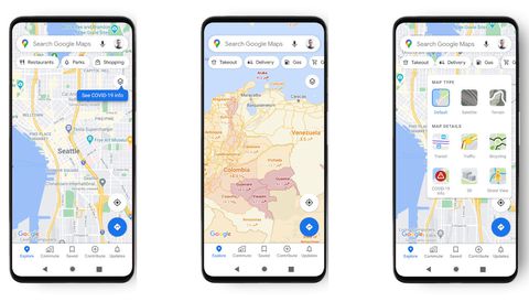Google aggiorna la funzione Maps dedicata al Covid-19