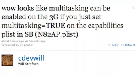 Il multitasking di OS 4.0 su iPhone 3G? Si potrebbe