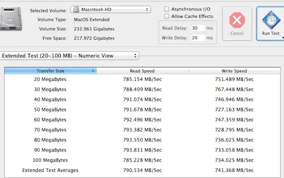 Nuovi MacBook Air, SSD a 800 MB/secondo in lettura/scrittura con PCI-e