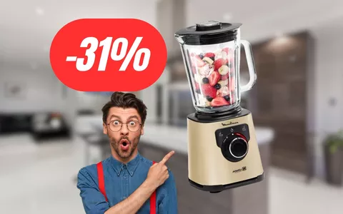 Frullatore ad altissima velocità Moulinex al 31% di sconto, IMPERDIBILE