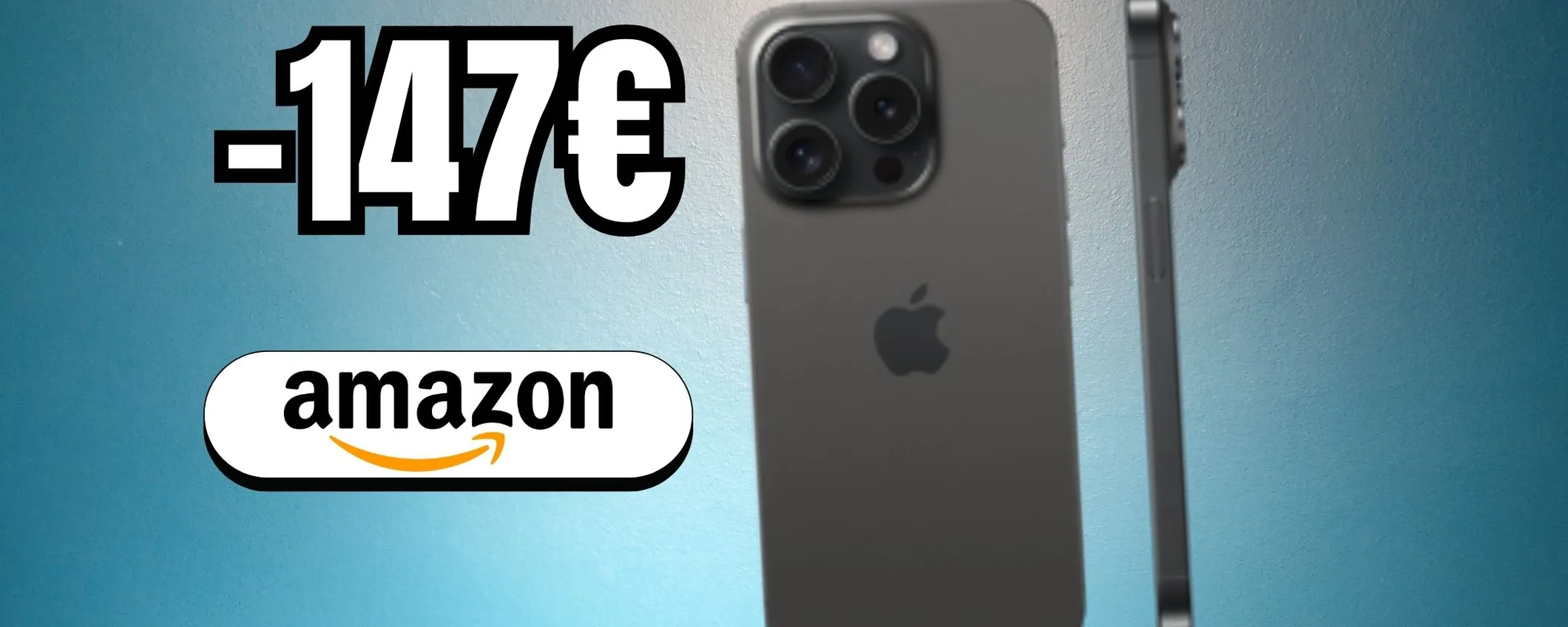 iPhone 15: risparmia 147€, se lo prendi oggi arriva prima di Natale