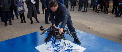 Il drone postino russo precipita dopo il decollo