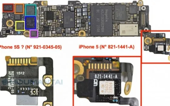 iPhone 5S, un componente rivela una nuova fotocamera