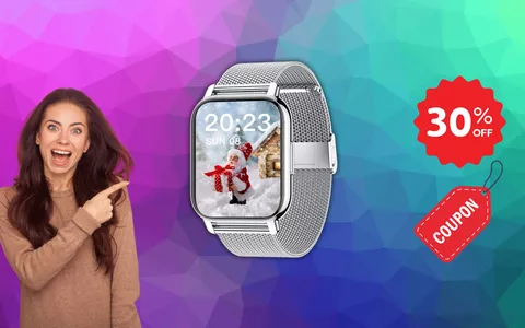 Smartwatch Multifunzione: prezzo BASSO grazie al DOPPIO SCONTO