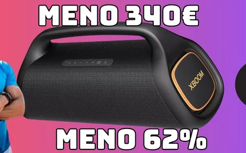 LG XBOOM Go XG9Q: la più potente delle maxi casse Bluetooth Premium con sconto esagerato MENO 340 euro!