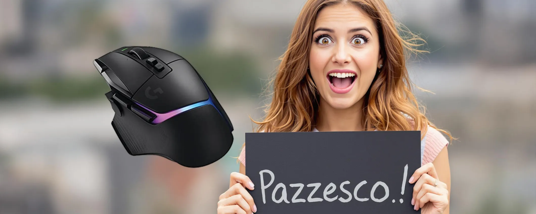 Mouse da gaming Logitech di ultimissima generazione in SOTTOCOSTO (-39%)