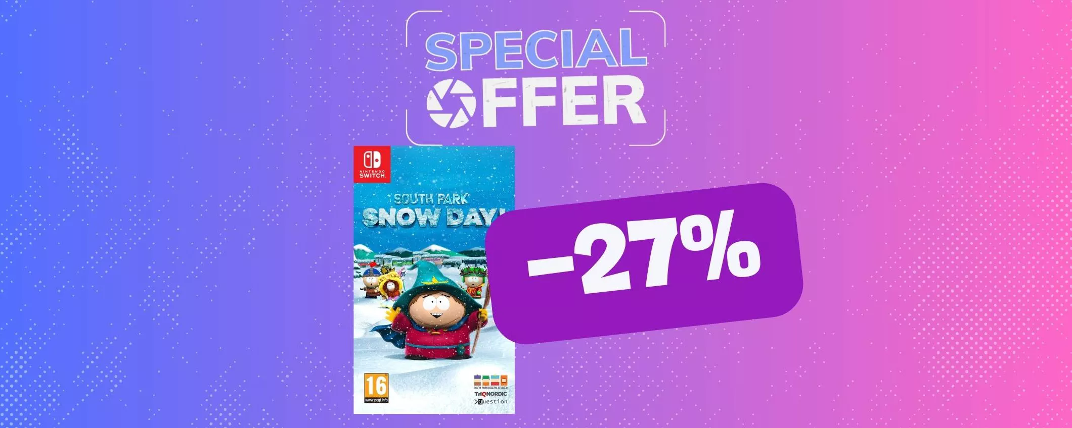 South Park: Snow Day in sconto TOP del 27%, da non perdere!