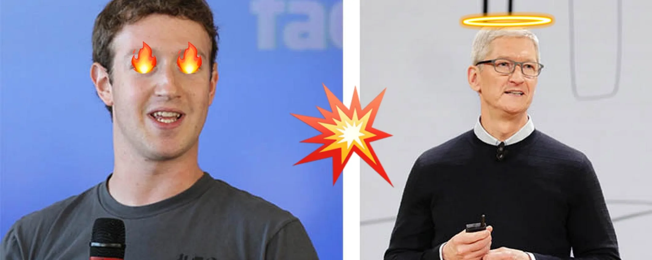Tim Cook VS. Mark Zuckerberg: Botta e risposta, interviste e veleno [Aggiornato]