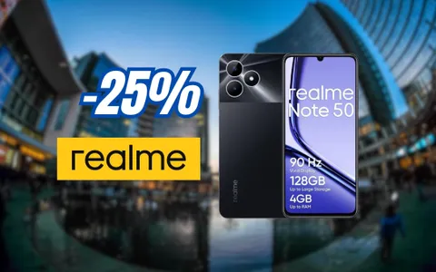 realme Note 50: il migliore sotto i 100€ di oggi, sconto del 25%