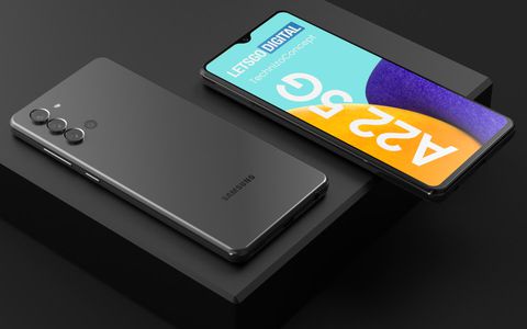 Samsung Galaxy A22 5G, lo smartphone STREPITOSO con batteria top sotto i 200€
