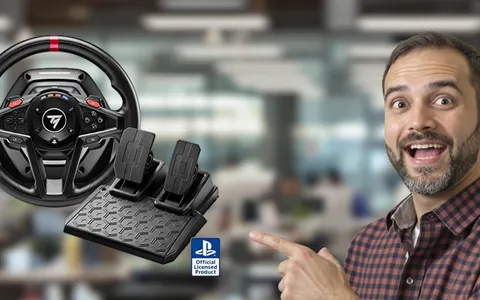 Volante da gaming Thrustmaster: prestazioni da urlo e massimo divertimento a soli 149€