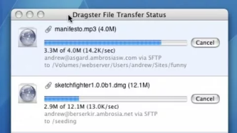 Dragster: trasferire files è ancora più facile da oggi!