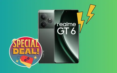 Realme GT6: lo smartphone del momento a quasi 180€ in meno
