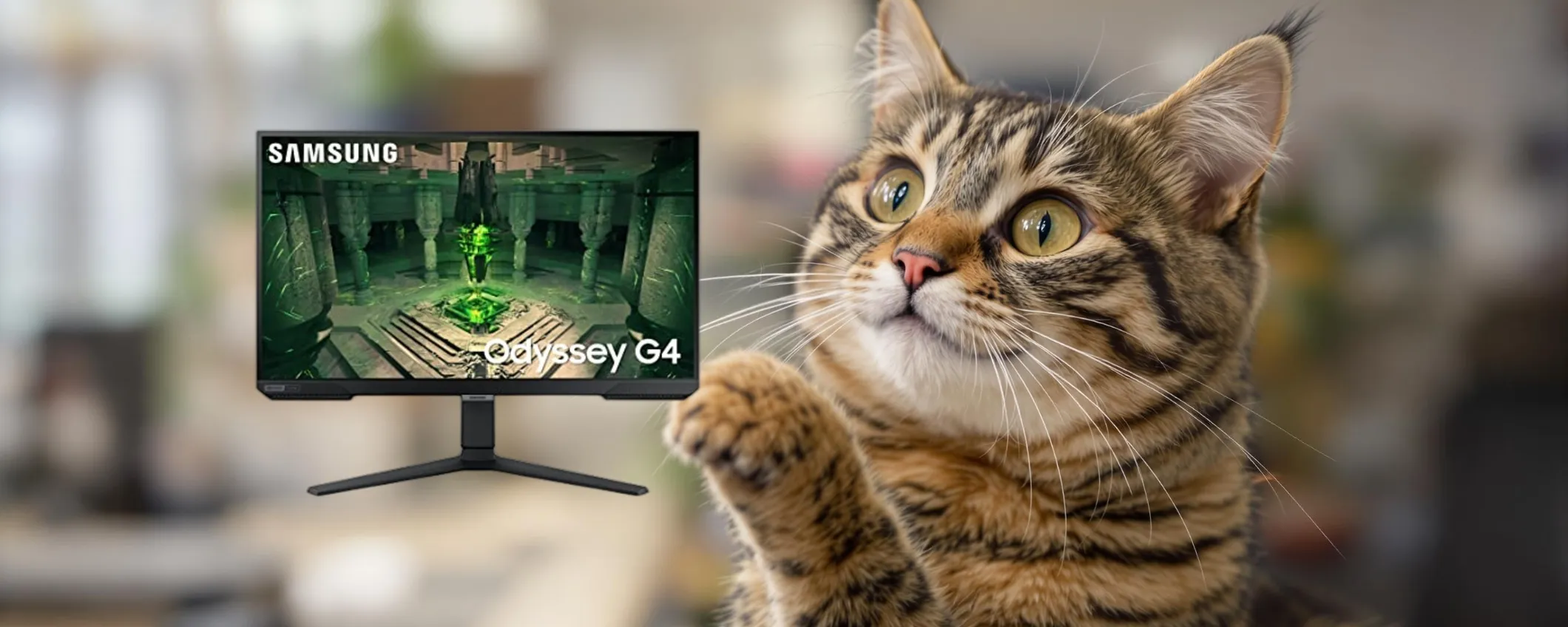 Ottimizza la tua esperienza di gioco con il Monitor Samsung a 120€ in meno (-41%)