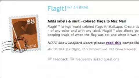 FlagIt! espande i flag di Mail.app