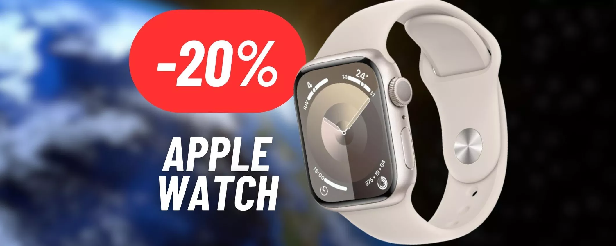 Apple Watch: elegante e funzionale al 20% di sconto