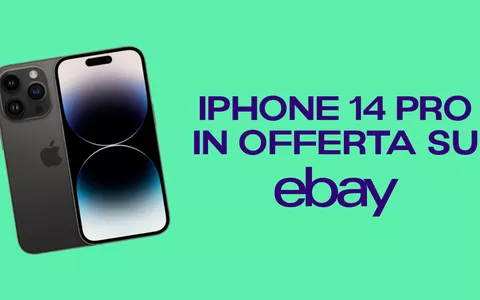 iPhone 14 Pro FINALMENTE in sconto: risparmia subito con la promo eBay