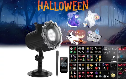 SCONTO DA PAURA: Proiettore luci di Halloween a prezzo OCCASIONE su Amazon!