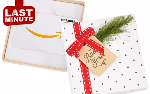 Buoni Regalo Amazon: il regalo LAST MINUTE perfetto per Natale!
