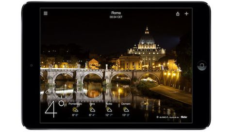 Yahoo Meteo, grafica mozzafiato anche su iPad