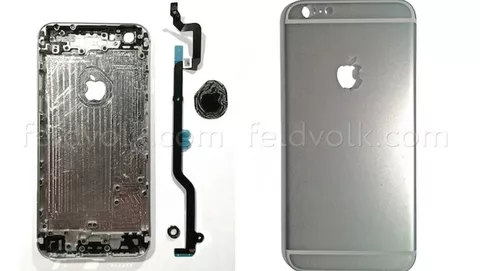 iPhone 6, nuove foto mostrano logo scratch-resistant e bottoni volume