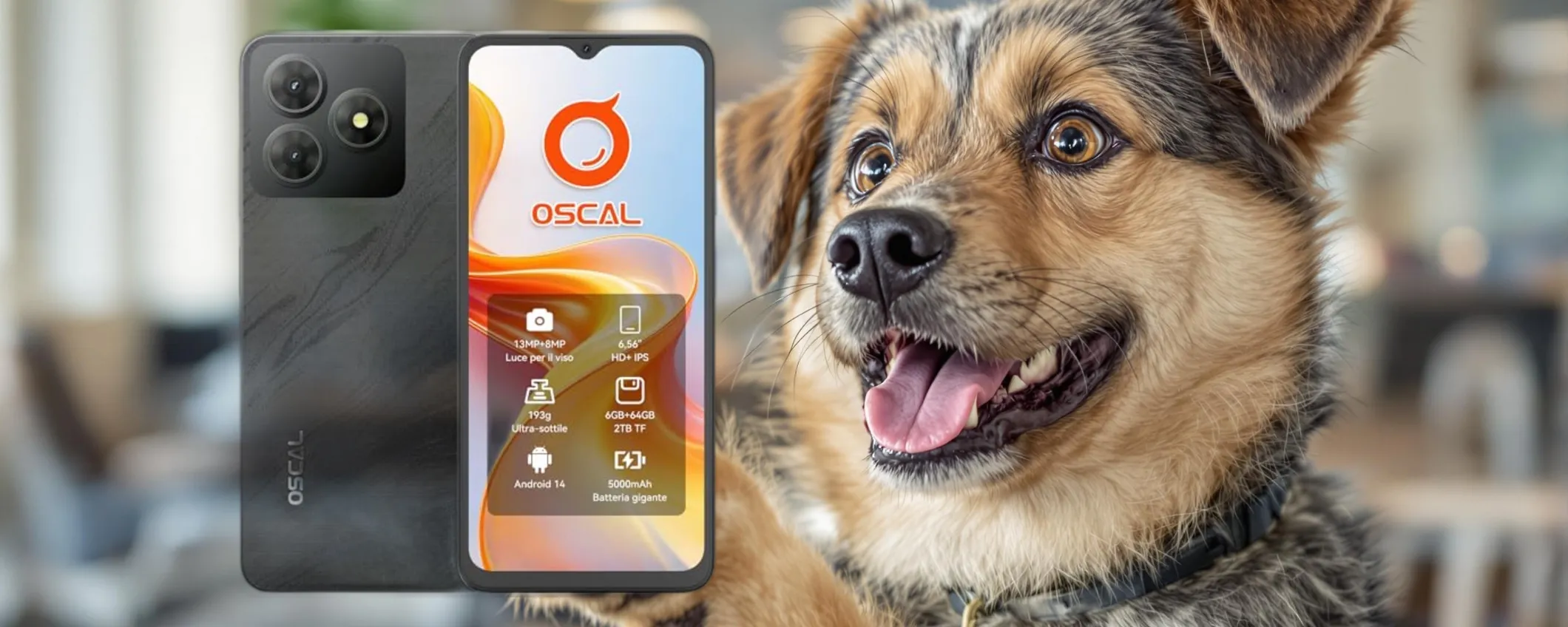 Offerta mai vista prima: smartphone OSCAL di ultima generazione a meno di 80€!