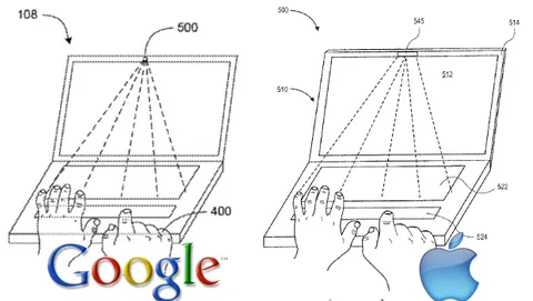 Google copia Apple... nei disegni dei brevetti