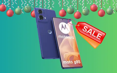 Motorola g85: con l'offertona Amazon di Natale lo paghi quasi la metà