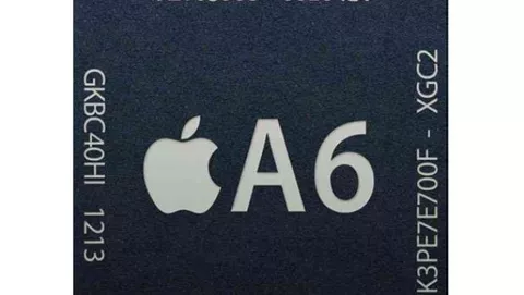 L'Apple A6 ha 1 GB di RAM ma non è un progetto di ARM