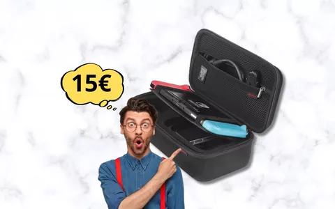 Comodissima Custodia per Nintendo Switch (anche OLED) a soli 15 euro: portala dove vuoi!