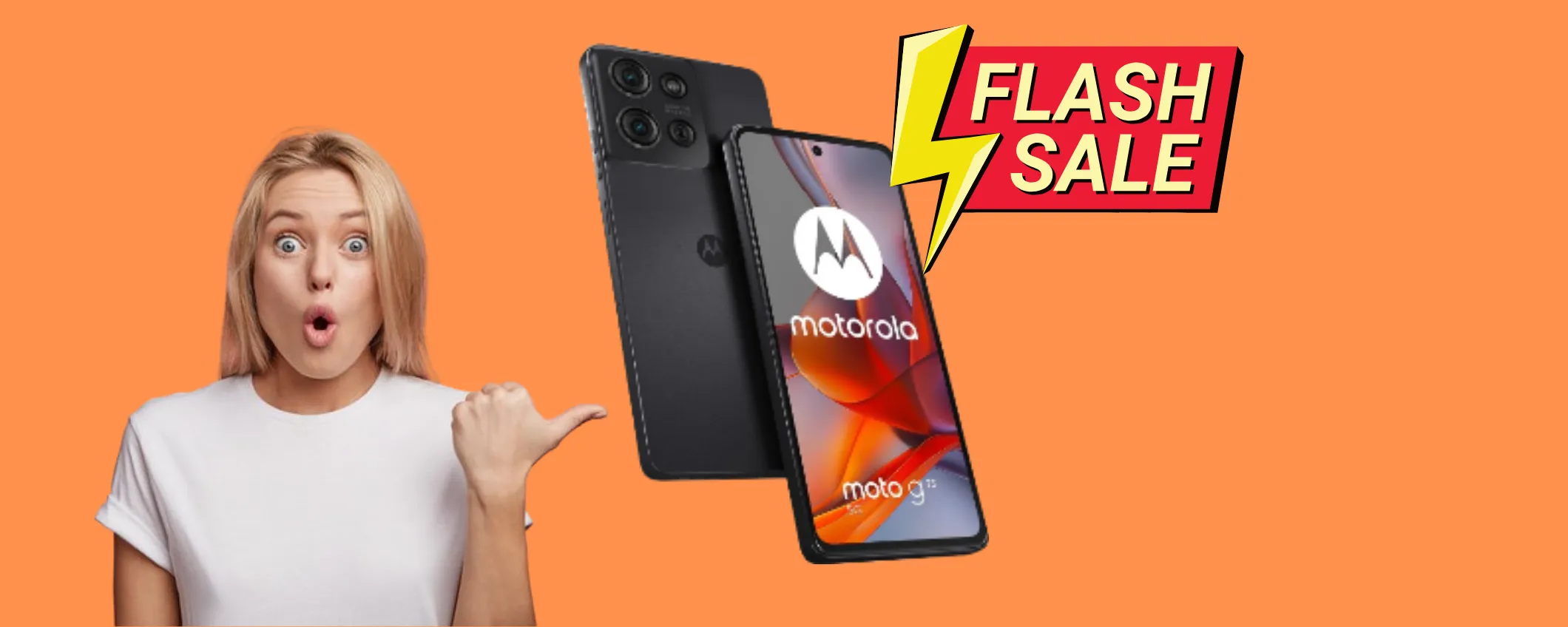 Promo speciale sullo Smartphone Moto g75: ultimissimi a disposizione