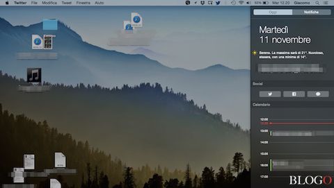 OS X Yosemite, ecco i migliori Widget  per il Centro Notifiche