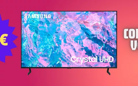 TV Samsung al MINIMO STORICO: 55 pollici e risoluzione 4K