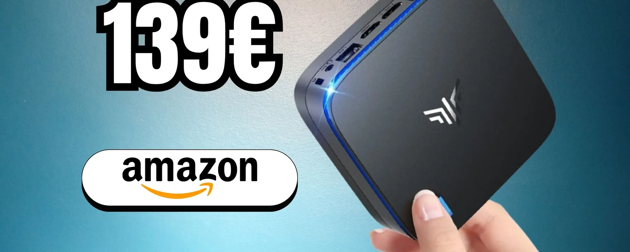 Mini PC a 139€: tutte le funzioni di un computer in formato ridotto