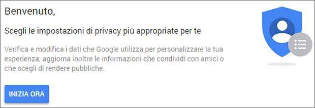 Google: controllo privacy