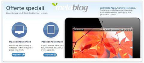 MacSconti su Melablog: iPad 4 Retina sul Refurbished Store italiano