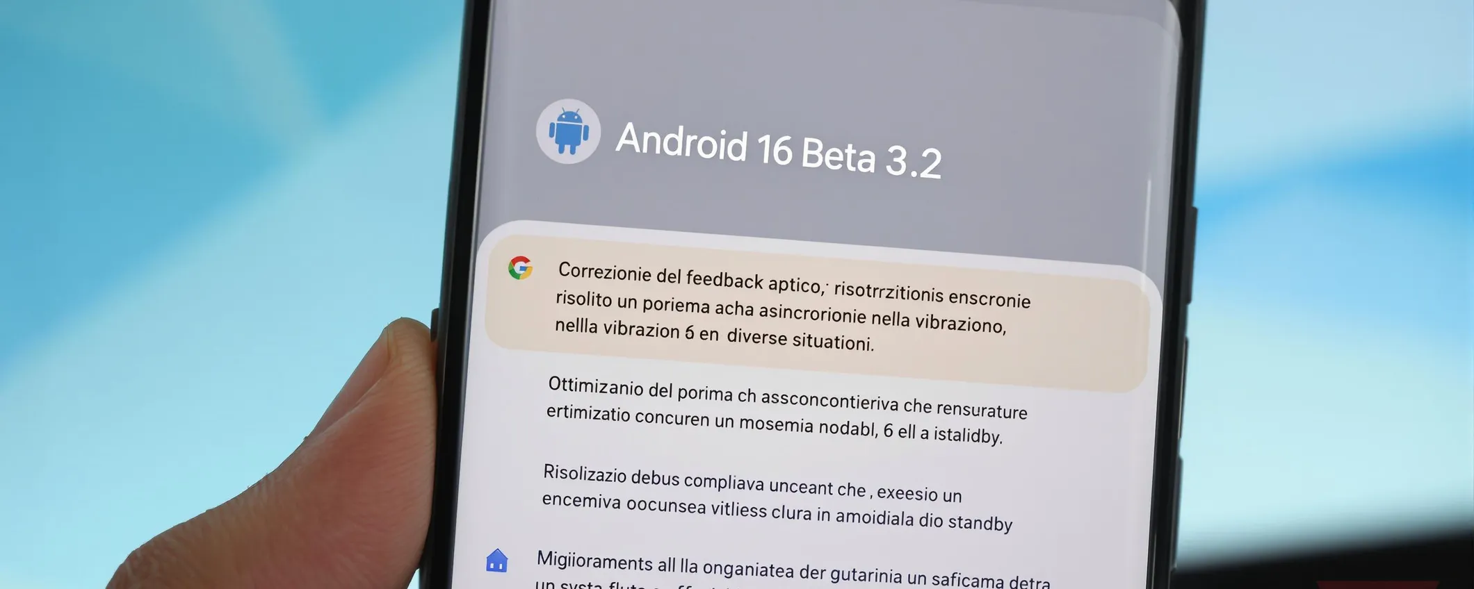 Android 16 Beta 3.2: Fix Risolutivi e Ottimizzazioni per i Pixel