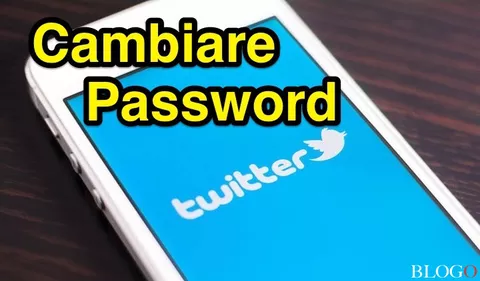 Cambiare Password Twitter su iPhone: fatelo subito