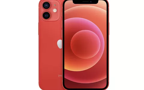 iPhone 12 mini (64GB) rosso a un super prezzo: 587