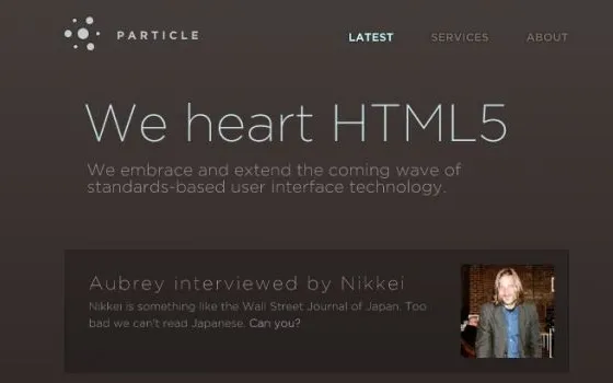 Apple compra Particle, società esperta in HTML5