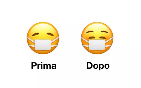 Apple mette il sorriso agli Emoji con mascherina