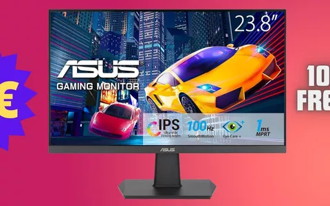 Monitor gaming ASUS a 89€: a 100 Hz è perfetto per il gaming