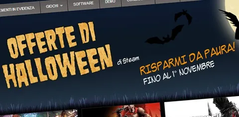Steam, al via le Offerte di Halloween